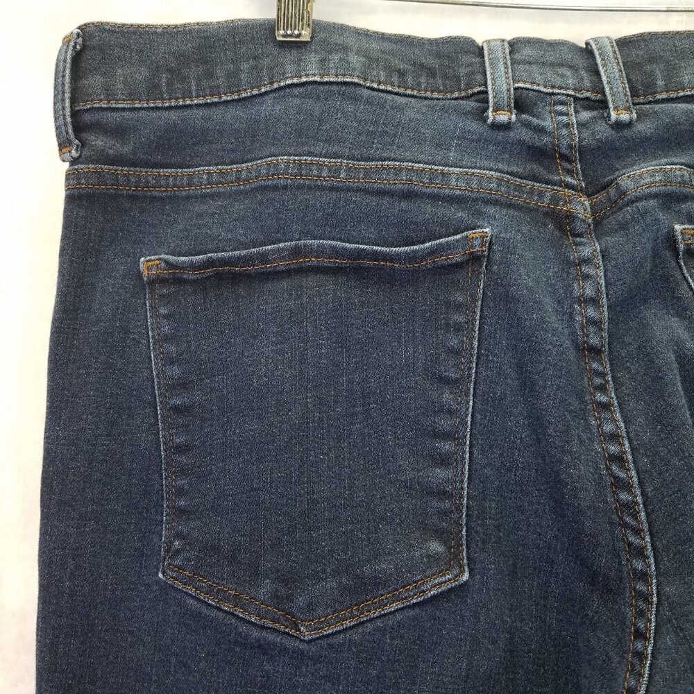Mott & Bow Woos-Ston Jeans Men 38x32 Dark Wash Slim Straight Leg Stretch Western - Picture 11 of 16